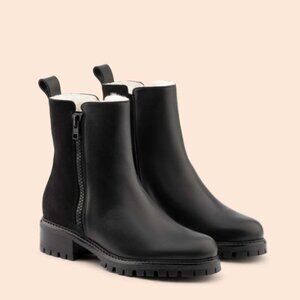 Maguire Shearling Lined Leather Winter Boots - Size 36